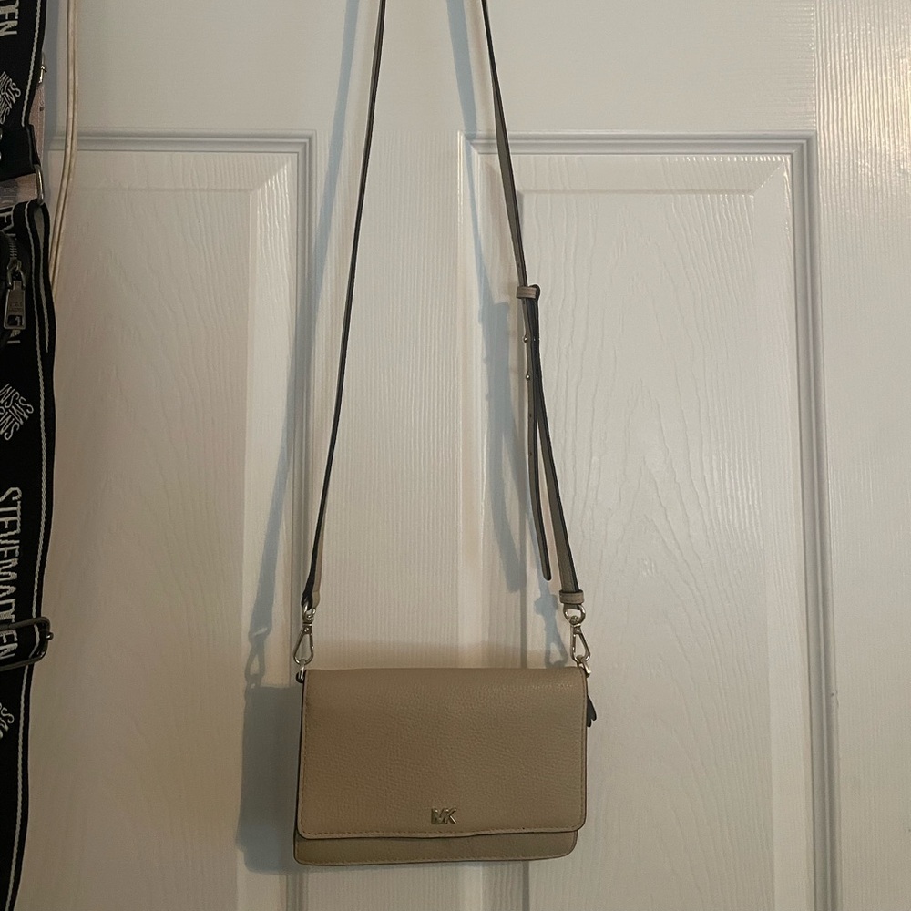 Michael Kors Beige Crossbody Bag